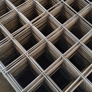 Maille de renforcement en fil soudé noir <span class=keywords><strong>robuste</strong></span> avec service de découpe pour la construction routière - Product Image 4