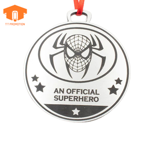 Médaille miraculeuse en plastique argenté personnalisée pour l'<span class=keywords><strong>anniversaire</strong></span> des enfants - Product Image 3