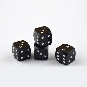 Aluminum Alloy Dice Pattern Valve <b>Caps</b> For Car Tires 8V1 Size Decorative <b>Dust</b> Covers Five Colors Available - Product Image 3
