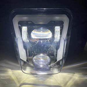 Phare LED approuvé par E-Mark pour les motos TE FE TC FC <span class=keywords><strong>125</strong></span> 250 300 350 450 501 701 250i 300i <span class=keywords><strong>faisceau</strong></span> Hi/Lo avec DRL avant 12V - Product Image 5