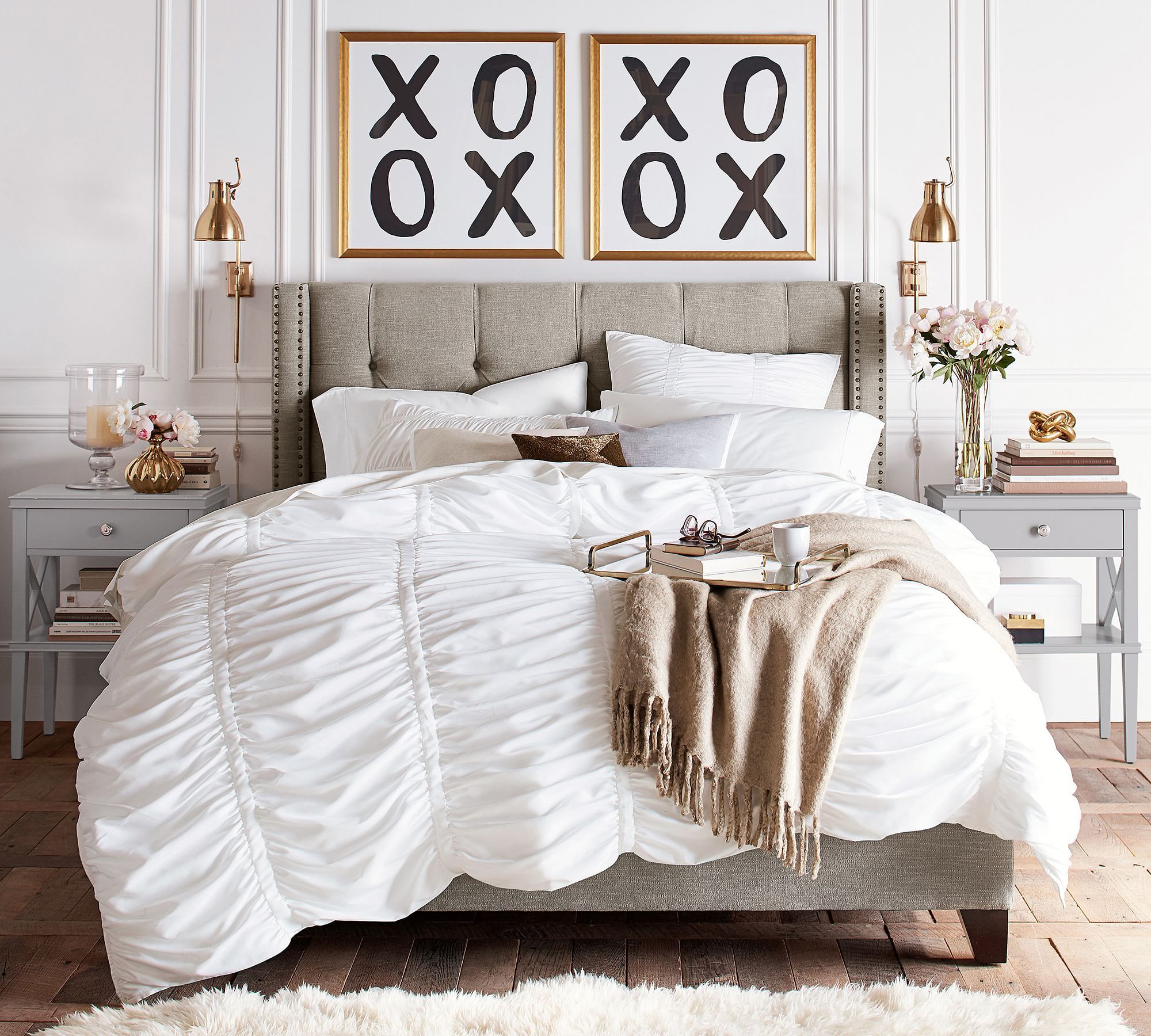 king bed kids bed bedroom furniture custom tufted upholstered bed