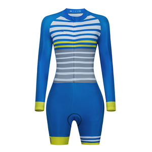 Ensemble de vêtements de cyclisme à manches longues pour équipe de triathlon et <span class=keywords><strong>VTT</strong></span> <span class=keywords><strong>combinaison</strong></span> cycliste aérodynamique <span class=keywords><strong>combinaison</strong></span> cycliste Ropa Maillot Ciclismo - Product Image 5