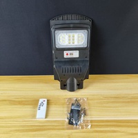 Lámpara Solar de Calle de Alta Luminosidad de 100W y 16 LED IP65 ABS con Sensor de Radar para Jardín, Patio, Carretera e Iluminación Exterior
