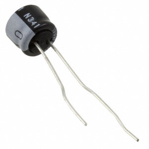 UMT1E330MDD Componentes Electrónicos Originales, Condensadores Electrolíticos de Aluminio 33uF ±20% 25V de Montaje Pasante - Product Image 1