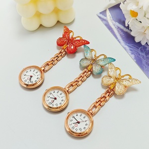Factory Price Fashion Stainless Steel Pin Brooch Personalized Pocket Nurse Watch - Product Image 3
