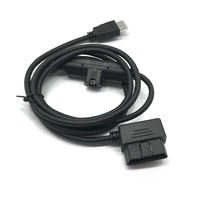 H00008000 OBDII macho a HDMI macho interfaz Monitor Cable enchufe para Edge CS2 CTS2 CTS3