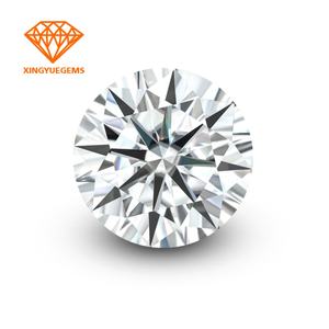 เพชรโมอิสซาไนต์คุณภาพสูง XINGYUE ความใสระดับ VVS น้ำหนัก 2 กะรัต ขนาด 8 มม. ทรงกลม สำหรับเครื่องประดับแฟชั่น - Product Image 1