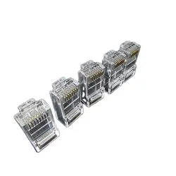 Manufaktur kabel Lan konektor Rj45 Modular jaringan 8P8C <span class=keywords><strong>Plug</strong></span> <span class=keywords><strong>Cat</strong></span>.6 <span class=keywords><strong>Cat</strong></span>.5E Rj45 - Product Image 6