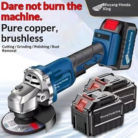 Meuleuse d'angle sans fil lithium-ion haute puissance, outil de coupe multifonctionnel pour usage domestique