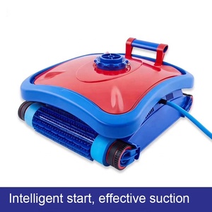 Robot automático con cesta de filtro de carga superior de gran capacidad para piscina, limpiador de suelos, paredes y escalones - Product Image 3