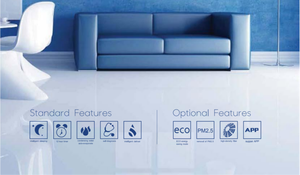 Nouveau climatiseur mural split original 9000-24000 BTU 5 tonnes avec télécommande, alimentation CC, refroidissement uniquement, pour hôtels et camping-cars - Product Image 6