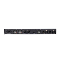 Amplificateur de puissance numérique 1U pour montage en rack, 2x1000W, classe D, haute efficacité, amplificateur professionnel pour scène, DJ, KTV, sonorisation en direct, système PA