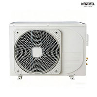 Climatisation hybride solaire N-Type PERC 12000 BTU avec contrôle WiFi par application, compresseur rotatif à onduleur, R410A, efficacité de 21,3%, réseau diurne