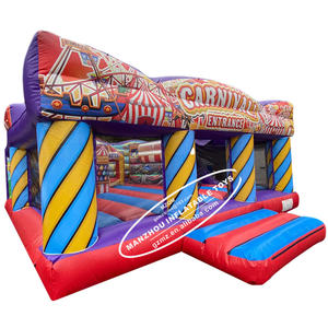 Fun <span class=keywords><strong>Fair</strong></span> Park Jumpy House Bouncer istana pantul tiup Kombo komersial dapat dipompa - Product Image 2