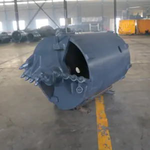 Piling Foundation Drilling Bucket Aguer Double-bottom Double Cut Rock Drilling Bucket