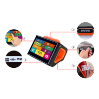 Nouveau système de point de vente tactile capacitif tout-en-un ZHONGJI 11,6 pouces avec écran tactile, système d'exploitation Windows, garantie de 3 ans pour une utilisation en vente au détail et en finance