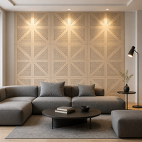 Panneaux acoustiques en gros, panneaux muraux absorbants le son, panneaux insonorisants ignifuges pour bureau, studio, home cinéma