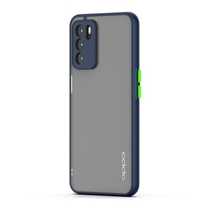 <span class=keywords><strong>Funda</strong></span> trasera translúcida mate para teléfono <span class=keywords><strong>Oppo</strong></span> A16, tpu, pc, protector de cámara, precio barato - Product Image 5