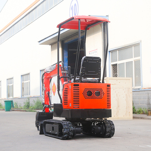<span class=keywords><strong>Mini</strong></span> Escavatore da 1 Tonnellata con Motore Kubota CE EPA, Azionamento a <span class=keywords><strong>Pilota</strong></span>, Rotazione Zero, Consegna Gratuita per Fattoria e Giardino - Product Image 3