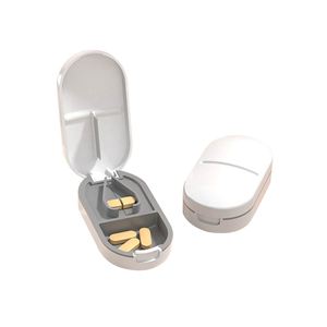 Coupe-pilules personnalisé avec logo, de haute qualité, en gros, séparateur de pilules, étui de rangement unique en plastique pour enfants et usage domestique - Product Image 3