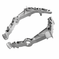Composants de fonderie sur mesure OEM en alliage de zinc haute précision (Zamak 5, Zamak 3) et aluminium, fabriqués par moulage à la cire perdue et moulage par gravité