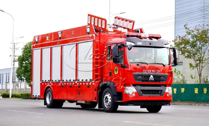 รถบรรทุกไฟฉุกเฉิน Howo สำหรับการบรรเทาภัยพิบัติและการกู้ภัย - Product Image 4