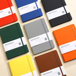 High Quality Custom LOGO PU <b>Leather</b> A5 Hardcover Notebook 100 Sheets Custom Design Packing Diary Journal <b>Notepad</b> Gift Office - Product Image 4