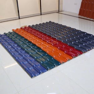 Ligne de production de tôles de toiture en PVC, machine à fabriquer des tuiles en <span class=keywords><strong>plastique</strong></span> - Product Image 1