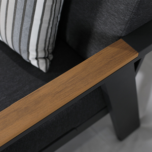 Conjunto de Muebles de Jardín Modernos de Aluminio Ecológicos para Uso en Hoteles y Restaurantes, con Cojines Impermeables - Product Image 4