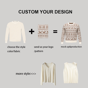 Tenues anti-rétrécissement personnalisées pour <span class=keywords><strong>maman</strong></span> et moi Vêtements de famille assortis Chandail de Noël pour la famille - Product Image 6