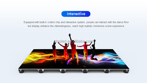 Écran vidéo LED pour piste <span class=keywords><strong>de</strong></span> danse, écrans LED P4.81 pour la décoration des carreaux <span class=keywords><strong>de</strong></span> sol, pixel P4.81, piste <span class=keywords><strong>de</strong></span> danse LED - Product Image 6