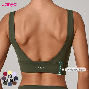 Reggiseno Sportivo da Donna Janya, Comodo e Traspirante con Logo Frontale, Alta Elasticità, Asciugatura Rapida, Antiurto, <span class=keywords><strong>per</strong></span> Yoga e Palestra - Product Image 3