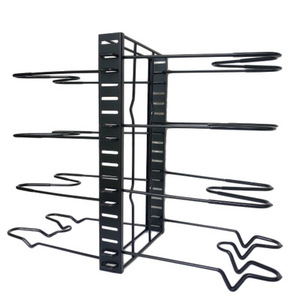 Support de rangement pour couvercles de casseroles, stockage à plusieurs niveaux pour casseroles et poêles, à faire soi-même - Product Image 4
