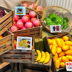 <span class=keywords><strong>2</strong></span>.4G Esl Local Network Neuankömmling Esl Epaper Display Eas System Digitales Preis schild Elektronisches Regale tikett für den Obst einzelhandel - Product Image 1