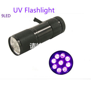 Đèn Pin UV Chuyên Nghiệp Nhỏ Gọn Cầm Tay 365nm 9 Đèn Pin UV Đèn Pin Đèn Flash Linternas Màu Tím UV - Product Image 4