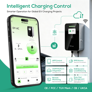 Borne de Recharge pour Voiture Électrique Ovrod 22 kW Wallbox Station de Recharge pour Véhicule Électrique 32A 22 kW Type 2 Chargeur EV - Product Image 6
