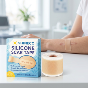 <span class=keywords><strong>Patch</strong></span> en gel de silicone couleur chair OEM ODM - Soin professionnel des cicatrices, design invisible, effet raffermissant et tenseur - Product Image 1