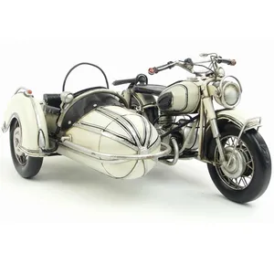 2021 enfeites de modelo de ferro retrô americano, enfeites de modelo de ferro 1961 alemão r60 scooter, presente criativo