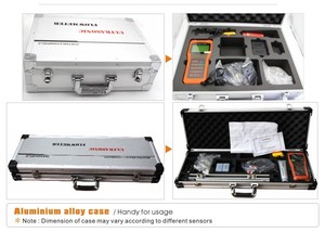 Penjepit pencatat Data genggam portabel asli pada meteran aliran ultrasonik untuk air - Product Image 6