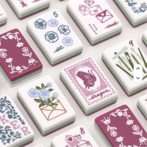 Meilleure vente transfrontalière : Ensemble de Mahjong américain en acrylique, tuiles personnalisées et créatives, pour un divertissement décontracté et <span class=keywords><strong>loisirs</strong></span>, Taizhou - Product Image 3