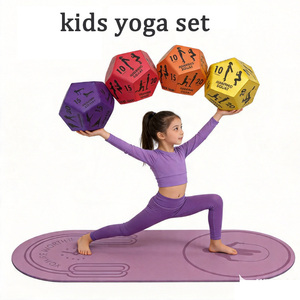 Tapete de <span class=keywords><strong>Yoga</strong></span> y Pilates Antideslizante Personalizado para Niños, Forma Ovalada, TPE de 8mm, para Niñas - Product Image 1