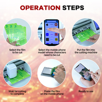 Máquina Cortadora de Protectores de Pantalla para Teléfonos, Directo de Fábrica, Plotter de Película de Hidrogel TPU, Compatible con Más de 50000 Modelos
