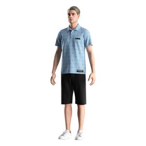 Camiseta de Verano de Manga Corta con Logotipo Personalizado por Sublimación, Camiseta de Hombre con Botones, Camiseta Polo de Manga Corta para Hombre, Camisetas de Golf - Product Image 5