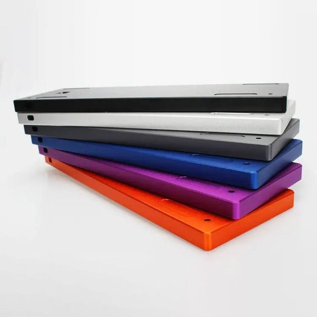 Custom Cnc Computer Keyboards Cases Cover Cnc Metal Aluminium Keyboard Case Kit Custom Manufacture