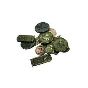 Promotionnel personnalisé <span class=keywords><strong>petit</strong></span> délicat logo en métal antique jeton - Product Image 4