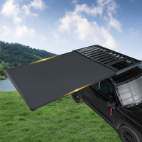 Auto-Dachgepäckträger-Erweiterungsplattform mit integrierter, versteckter Seitenmarkise, Aluminiumlegierung, Laderaumrahmen, kundenspezifische Größe, hohe Kapazität