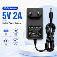 Alimentation électrique murale AC/DC 5V 2A 10W personnalisable avec prise US EU UK AU pour routeur domestique, commutateur, concentrateur USB