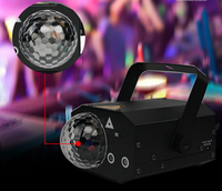 Bar KTV LED Disco lumière stroboscopique Performance télécommande lumière de scène RGB Laser motif éclairage de scène