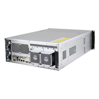 Boîtier de serveur Gpu G465-12 ODM avec fond de panier d'extension 6 Gb/s prise en charge 4U 12 baies 4 pièces carte Gpu double largeur inférence AI inférieure à 3000w