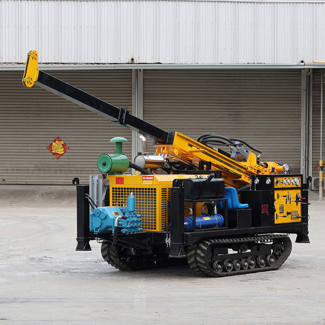 Industrial Grade Hydraulic Core Drilling Rig Machine with High Pressure for Hard Rock Drilling Works